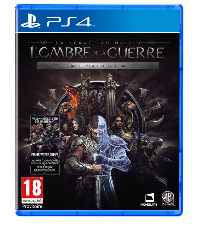 La Terre du Milieu L’Ombre de la Guerre PS4 Silver Edition