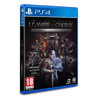 Steelbook Middle-earth: Shadow Of War PS4 - Édition Boîtier Métal, Bon état