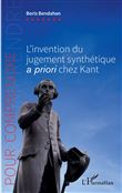 L'invention du jugement synthétique <i>a priori</i> chez Kant
