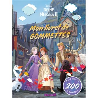 Disney La Reine des Neiges 2 - Mon livret de gommettes (Fond village)