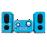 Micro chaîne MP3 USB + Stikers BigBen Bleu_1