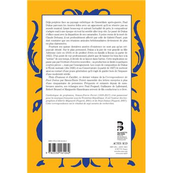 Correspondance de Paul Dukas vol. 3 : 1921-1935