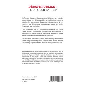 Débats publics : pour quoi faire ?