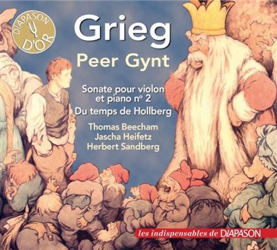 Peer Gynt - Sonate pour violon et piano numéro 2 - Du temps de Hollberg