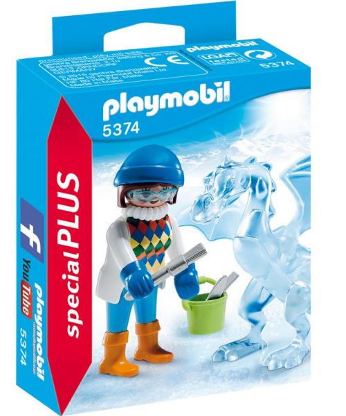 5374 Artiste avec sculpture de glace - Playmobil