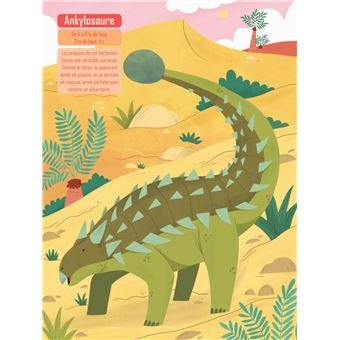Mon cahier de coloriage : les dinosaures