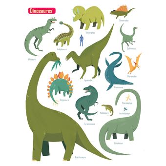 Mon cahier de coloriage : les dinosaures