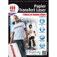 Micro Application Papier transfert Laser textiles clairs