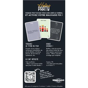 Haters party - Jeu de société - Jeu d'ambiance