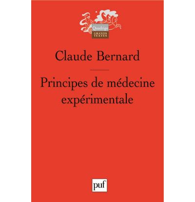 Principes de médecine expérimentale - Claude Bernard - (donnée non spécifiée)