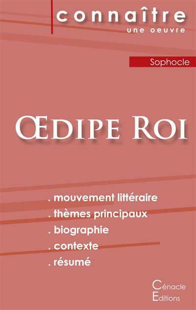 Fiche de lecture Oedipe Roi de Sophocle
