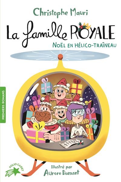 Noël en hélico-traîneau - Christophe Mauri - broché