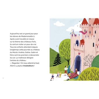 Joyeuse visite au château