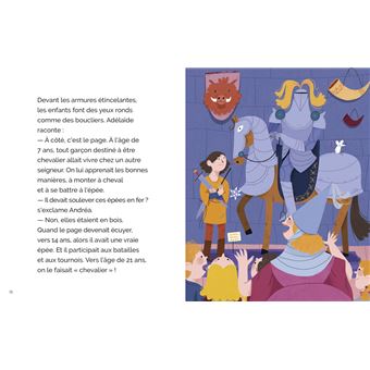 Joyeuse visite au château