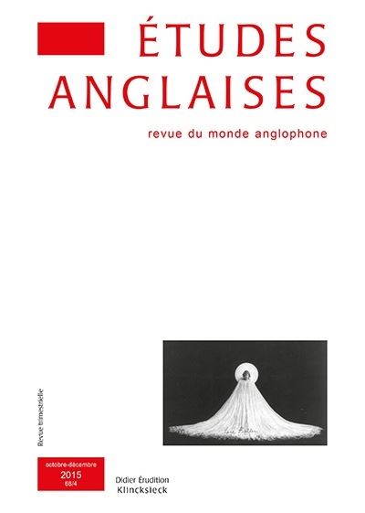 Études anglaises - N°4/2015