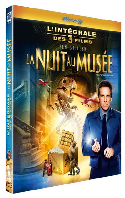 Coffret La nuit au musée 1 à 3 Blu-ray