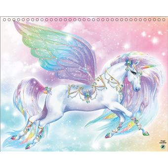 Animal Style - Cahier créatif Licornes des étoiles