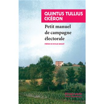 Manuel De Campagne Electorale Poche Ciceron Achat Livre Fnac