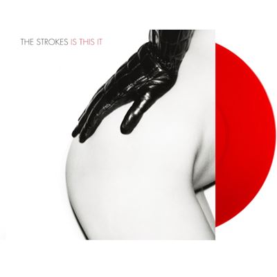 Is This It Vinyle Rouge Transparent