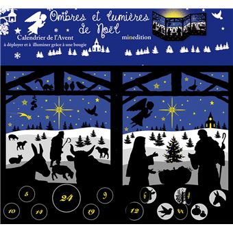Calendrier de l'Avent religieux - Ombres et lumière de Noël - Evangelisti