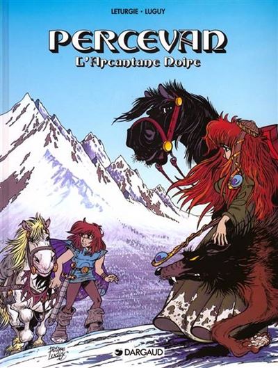 Percevan - L'Arcantane Noire - Jean Léturgie - cartonné