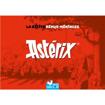 La boite remue-méninges - Astérix NED - boîte avec cartes