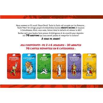 La boite remue-méninges - Astérix NED - boîte avec cartes