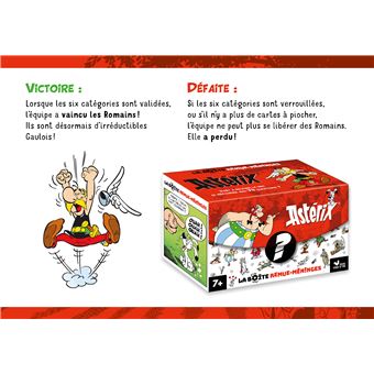 La boite remue-méninges - Astérix NED - boîte avec cartes