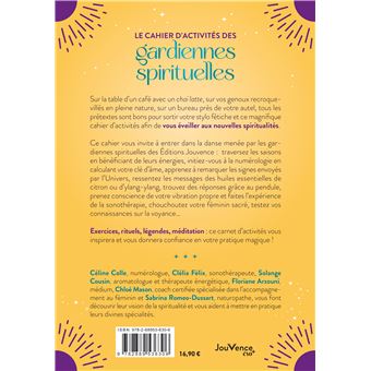 Le cahier d'activités des gardiennes spirituelles