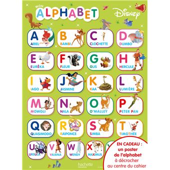 Disney - Grands Classiques - J'apprends à écrire les majuscules PS - MS (3-5 ans)