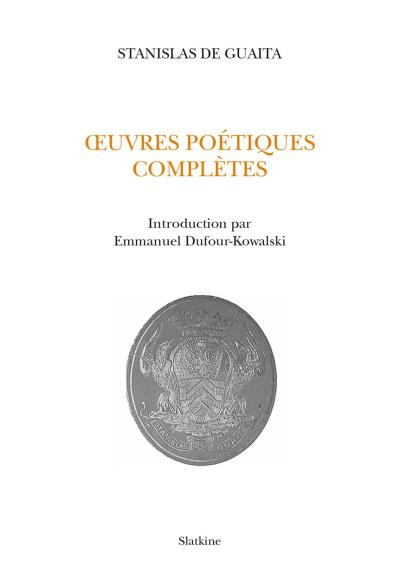 Œuvres poétiques complètes