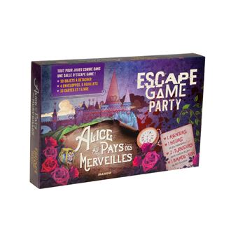 Escape game party : Alice au pays des Merveilles