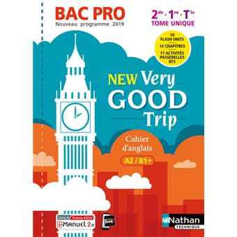 New Very Good Trip Anglais Bac Pro Tome Unique Niveau A2 B1 Livre Licence Eleve Livre Cd Rom Collectif Achat Livre Fnac