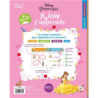 PRINCESSES Je joue et j'apprends Maternelle 3 - 4 ans