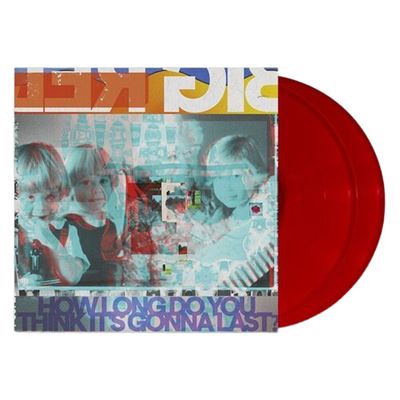 How Long Do You Think It's Gonna Last? Vinyle Rouge Opaque