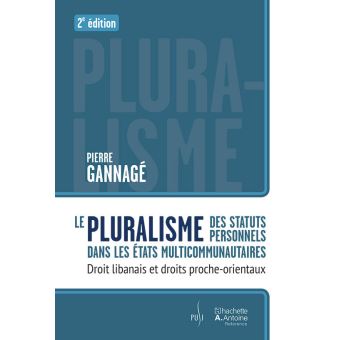 Le pluralisme des statuts personnels dans les États multicommunautaires