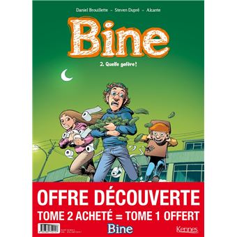 Bine BD - Pack T02 acheté = T01 offert