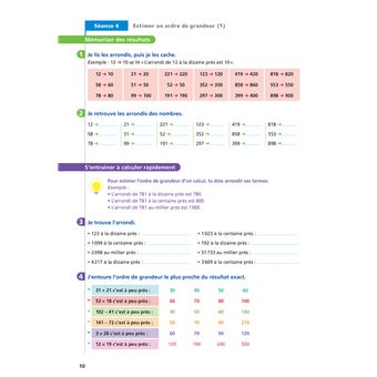 Maths CM2 Ed. 2022  - Livret d'entrainement au calcul fluide