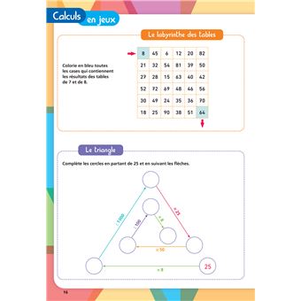 Maths CM2 Ed. 2022  - Livret d'entrainement au calcul fluide