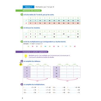 Maths CM2 Ed. 2022  - Livret d'entrainement au calcul fluide