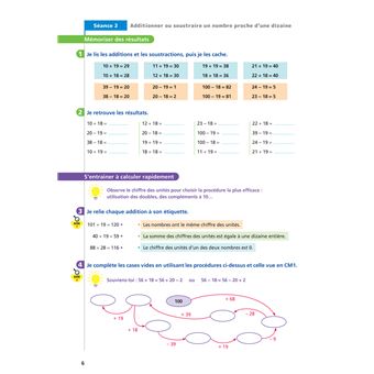 Maths CM2 Ed. 2022  - Livret d'entrainement au calcul fluide