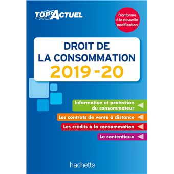 Top Actuel Droit de la consommation 2019-2020