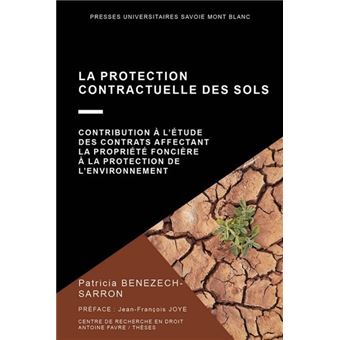 La protection contractuelle des sols