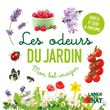 Mon bel imagier des odeurs - Les odeurs du jardin (Frise herbes) - Gratte et sens 6 parfums