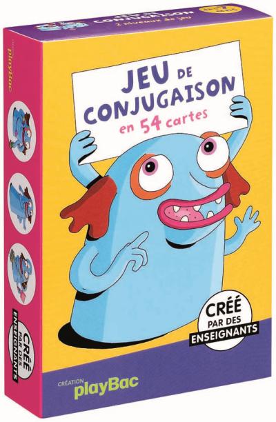 Jeu De Conjugaison En 54 Cartes Sous Forme De Jeu De Cartes - Broché ...