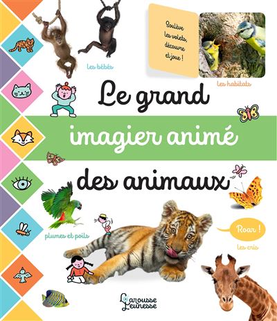 Le Grand Imagier Anime Des Animaux Cartonne Cogumelo Club Achat Livre Fnac