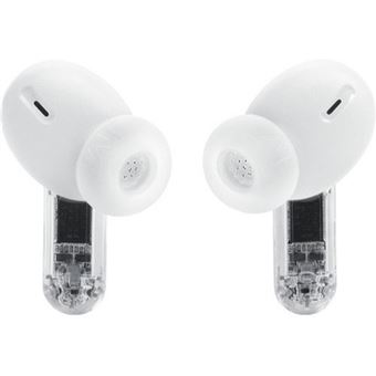 Ecouteurs sans fil JBL Tune Flex 2 Ghost Edition Bluetooth avec réduction active du bruit Blanc fantôme