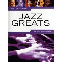 Really easy piano jazz greats