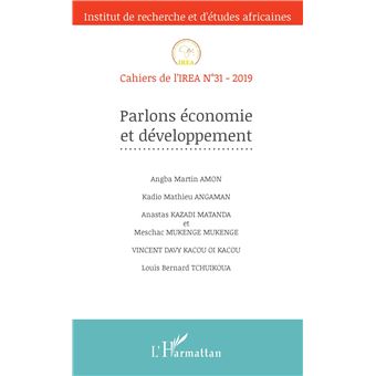 Parlons économie et développement