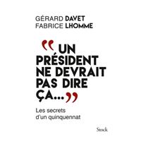 "Un président ne devrait pas dire ça..."